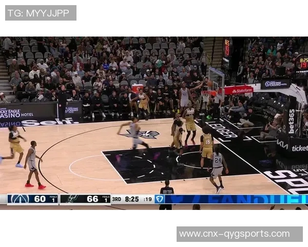 马刺与开拓者激战正酣NBA赛场精彩瞬间回顾与分析